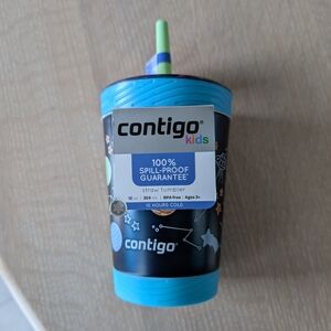 Contigo Kids Straw Tumbler 12oz Stainless Steel